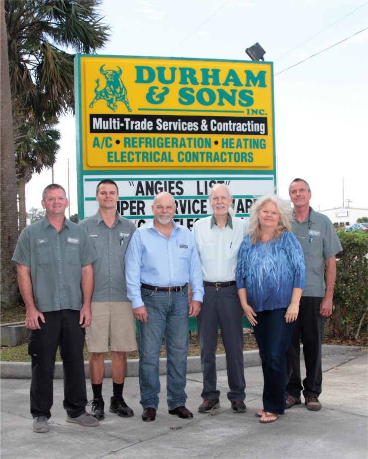 picture of Durham and Sons team Melbourne FL